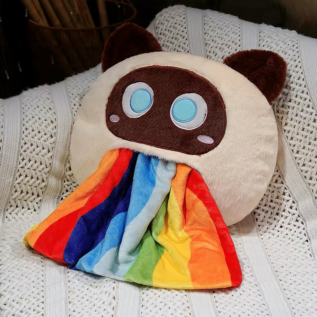 Cat Plush 2-in-1 Pillow & Blanket