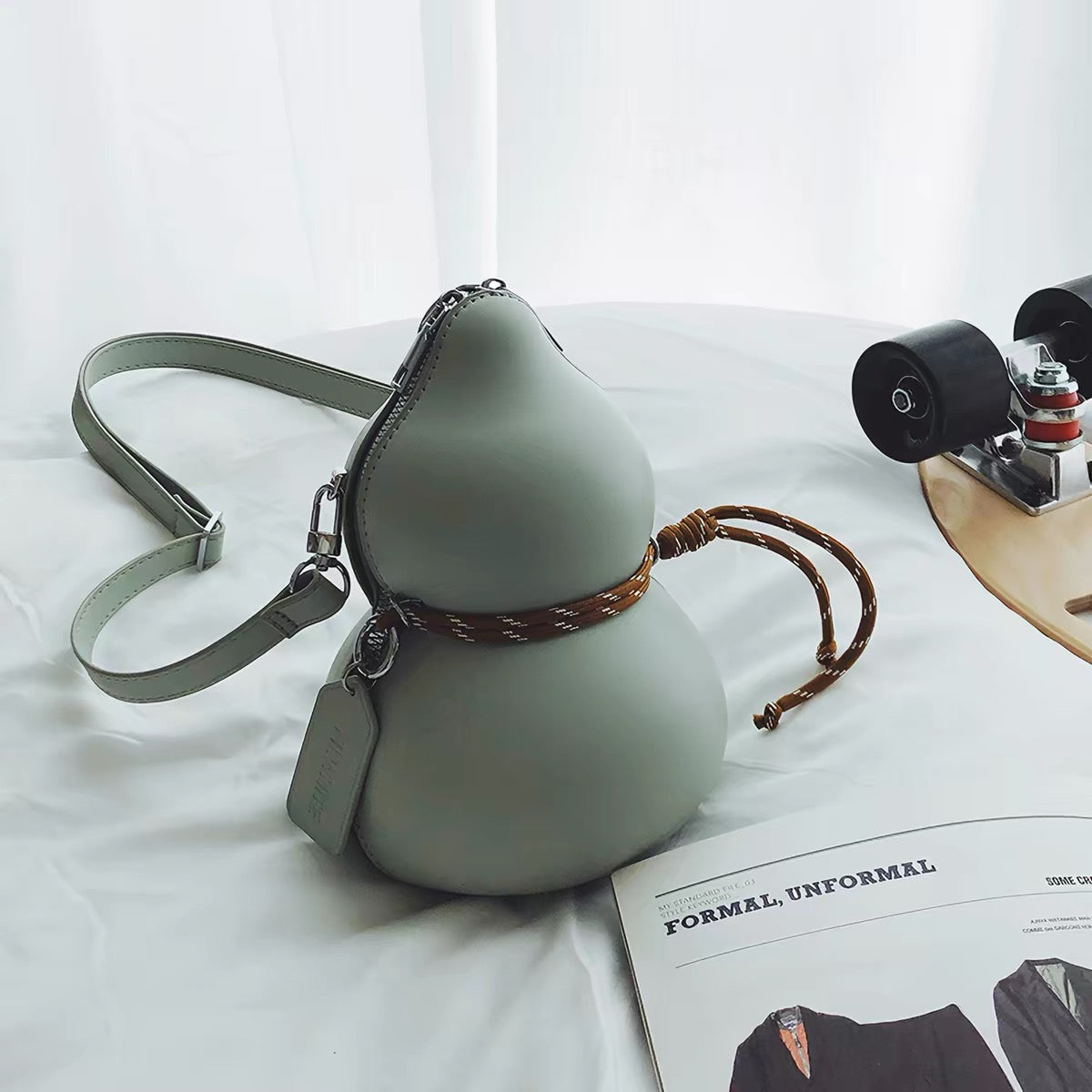 Gourd Crossbody Bag