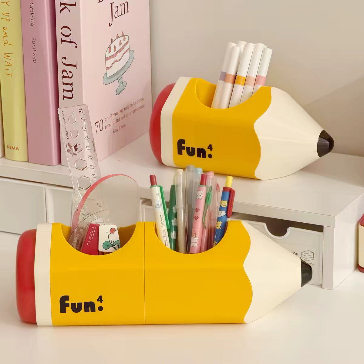 Giant Pencil Desk Organiser