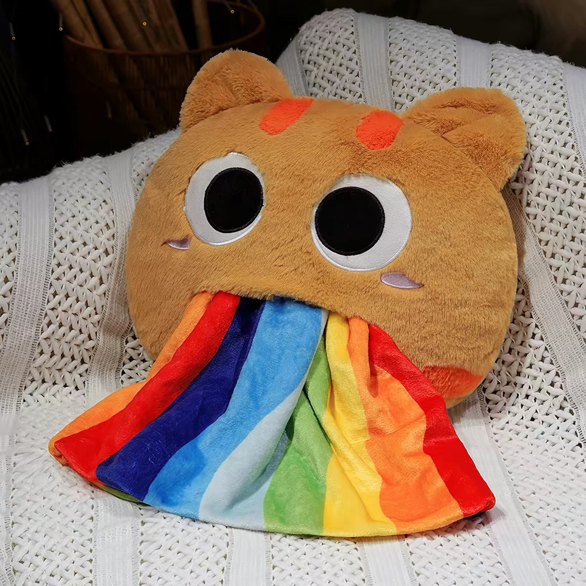 Cat Plush 2-in-1 Pillow & Blanket