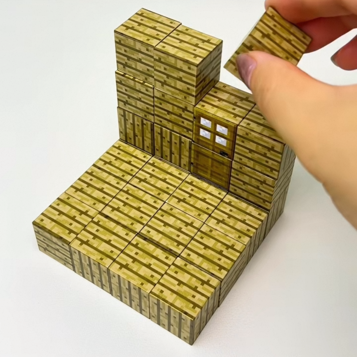 Minecraft Magnet Blocks DIY Diorama Kit