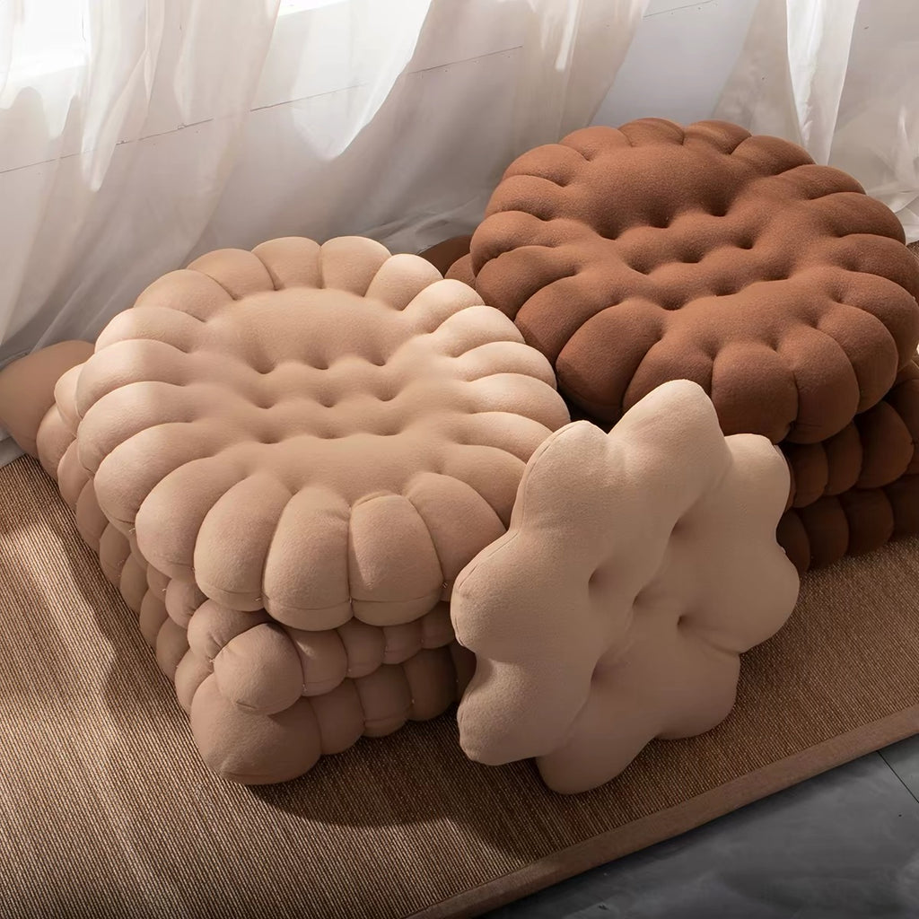 Biscuit Chair Pad Floor Cushion