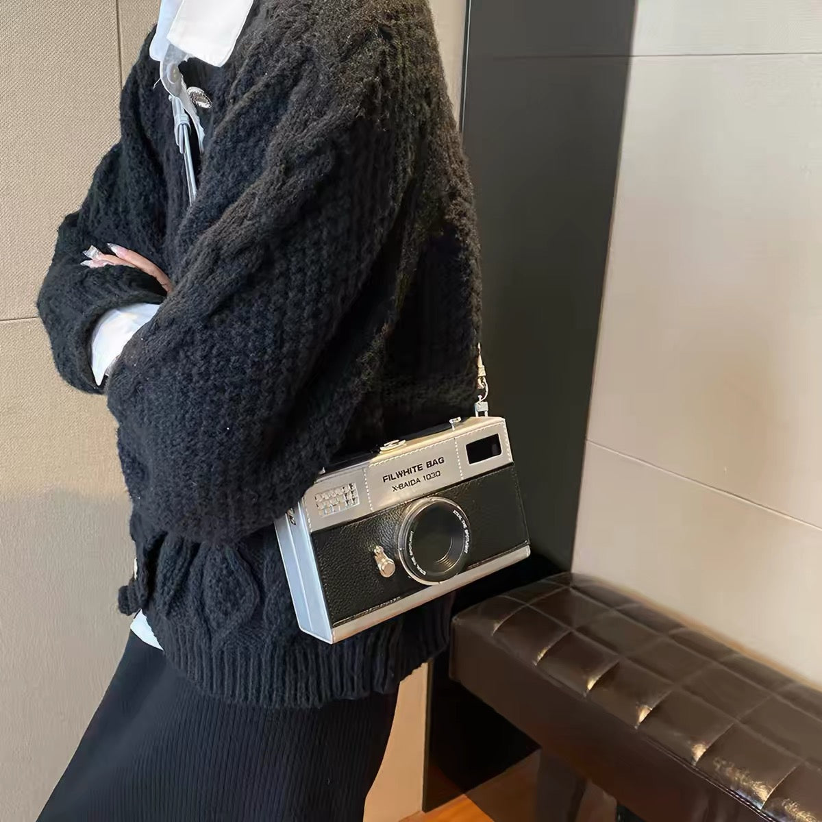 Retro Camera Crossbody Bag