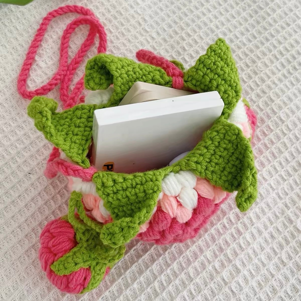 Strawberry Crochet Bag