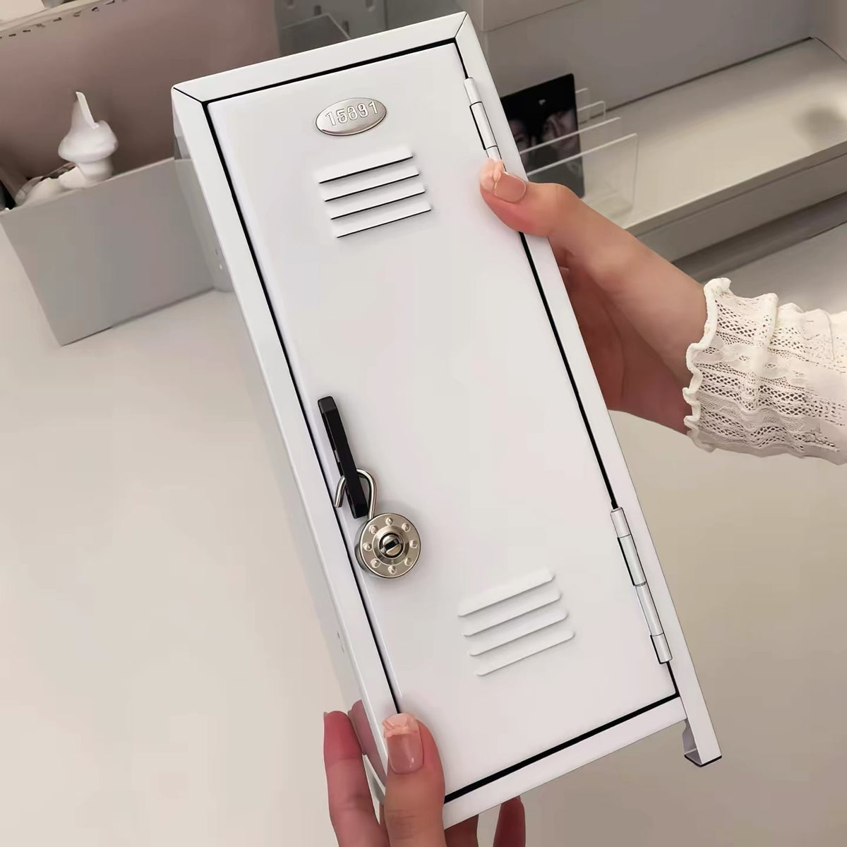 Mini Metal Locker Cabinet Storage