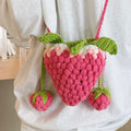 Strawberry Crochet Bag