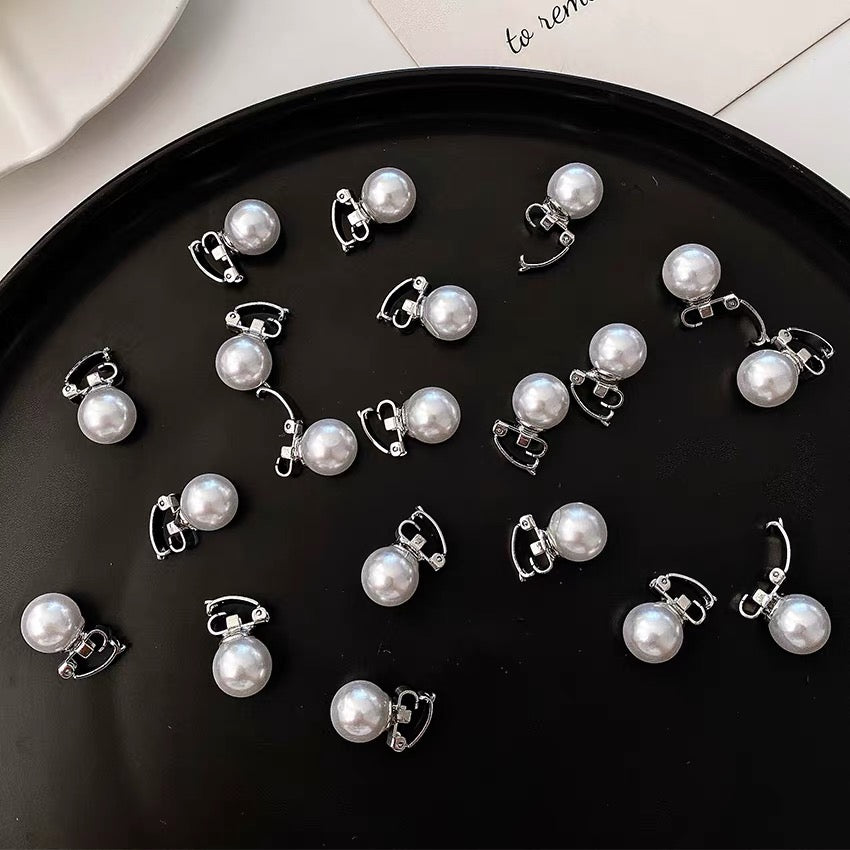 Mini Pearl Hair Clips