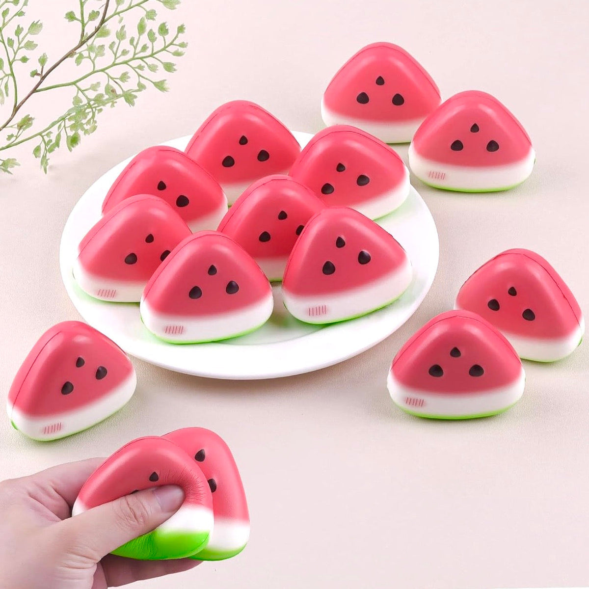 Watermelon Slice • Slow Rise Squishy
