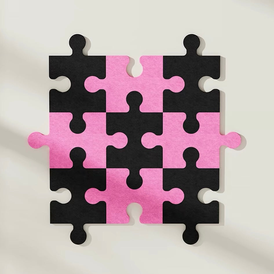 Puzzle Piece Felt Wall Pin Board