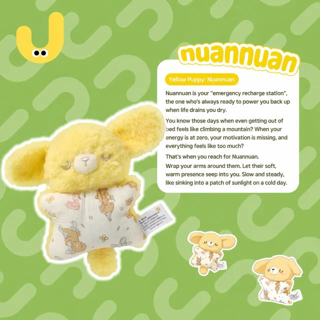 Jooki Palm Size Beanie Baby Plushie