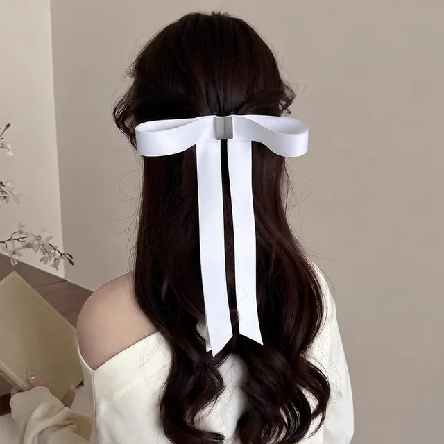 Magnetic Satin Bow Hair Clips