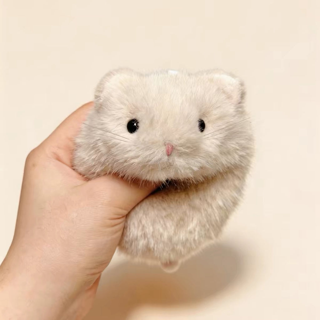 Hamster Plush Keychain