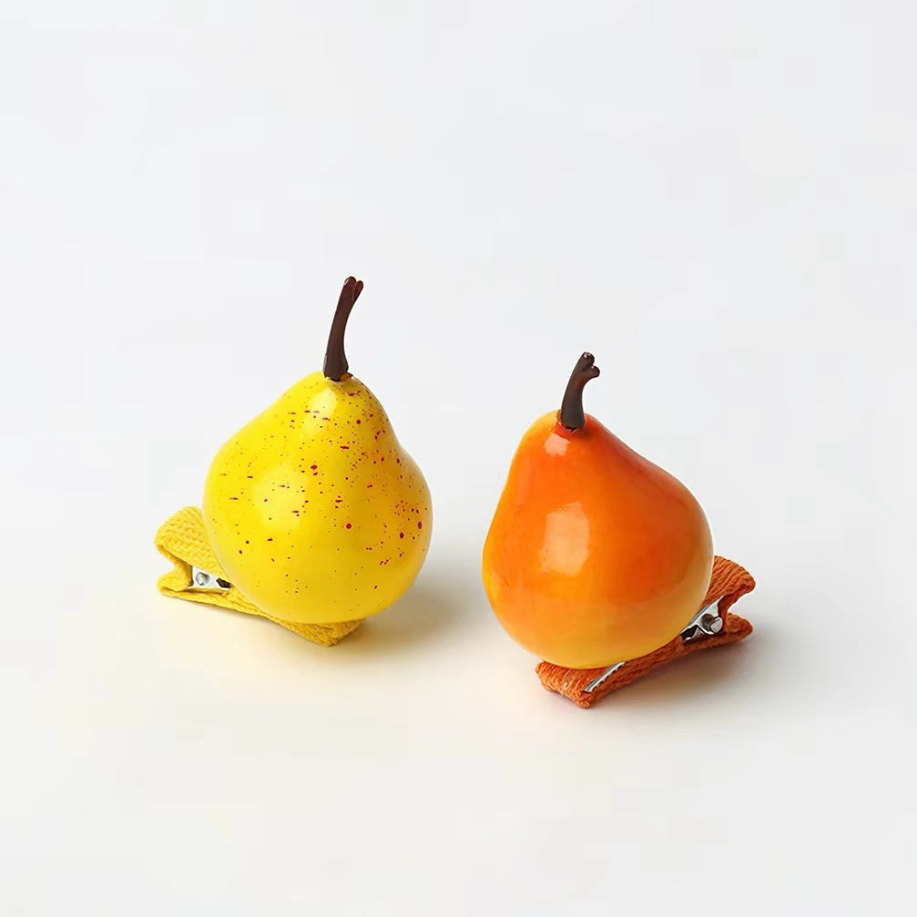 Fruit & Veg Mini Hair Clips