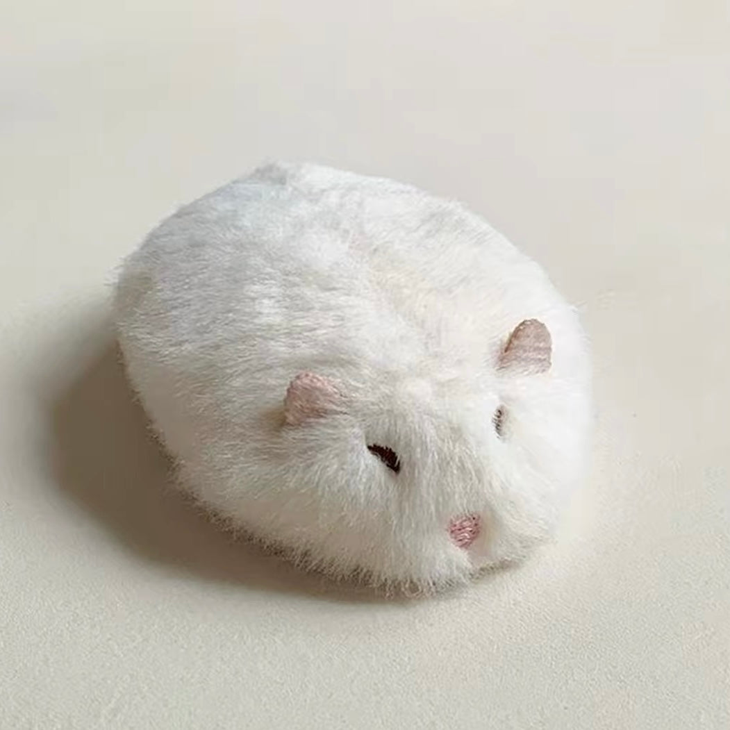 Hamster Plush Hair Clip