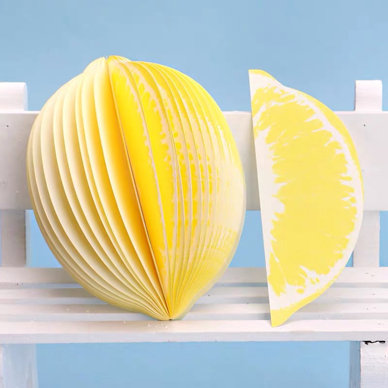 3D Fruit Sticky Notes