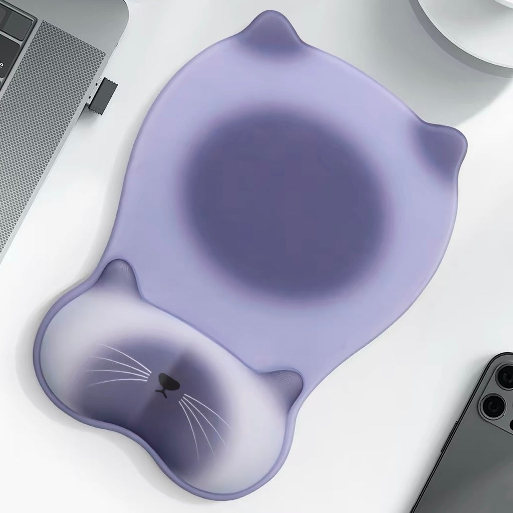 Cozy Cat Mousepad Wrist Rest