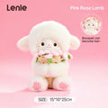 Lenle Little Lamb Flower Bouquet Plush Doll