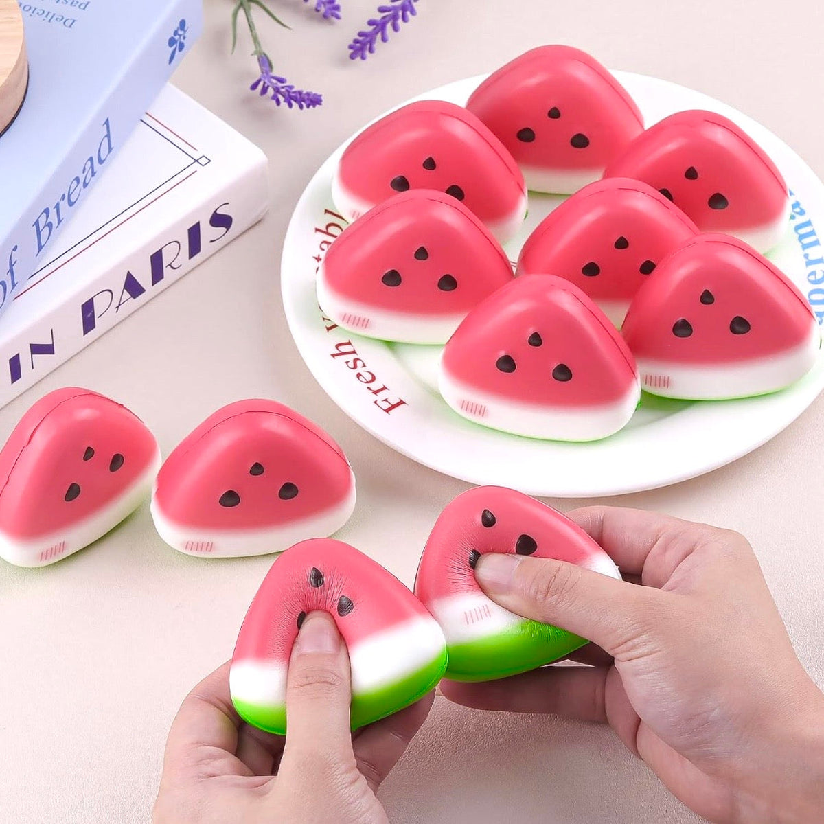 Watermelon Slice • Slow Rise Squishy