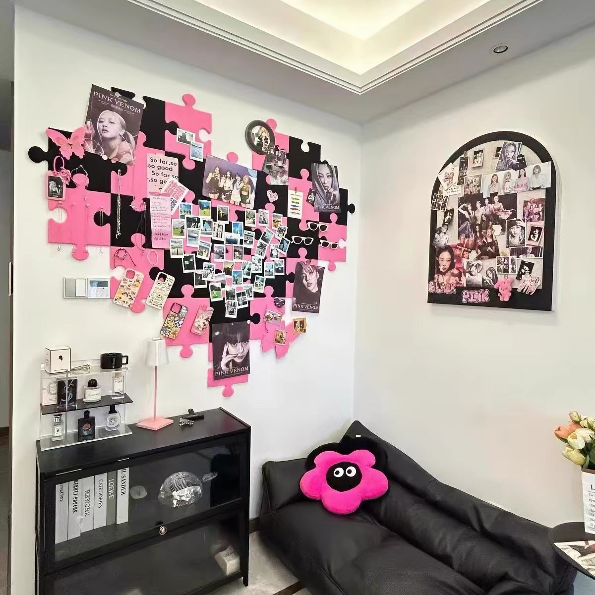 Puzzle Piece Felt Wall Pin Board