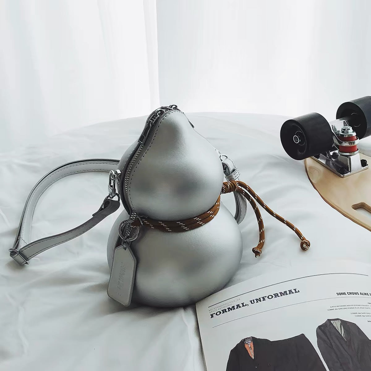 Gourd Crossbody Bag