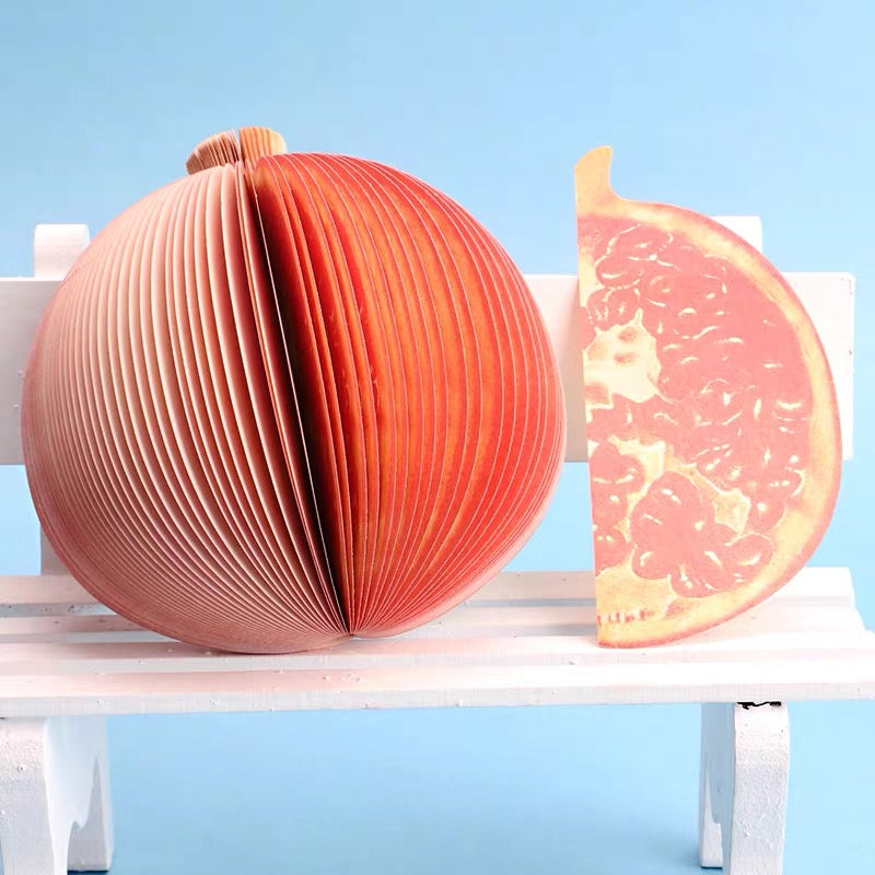 3D Fruit Sticky Notes