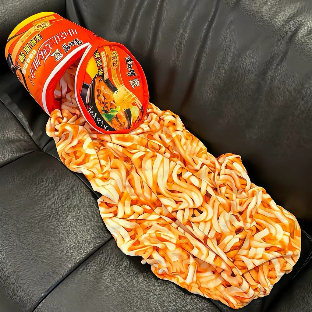 Cup Noodle Pillow & Blanket Set