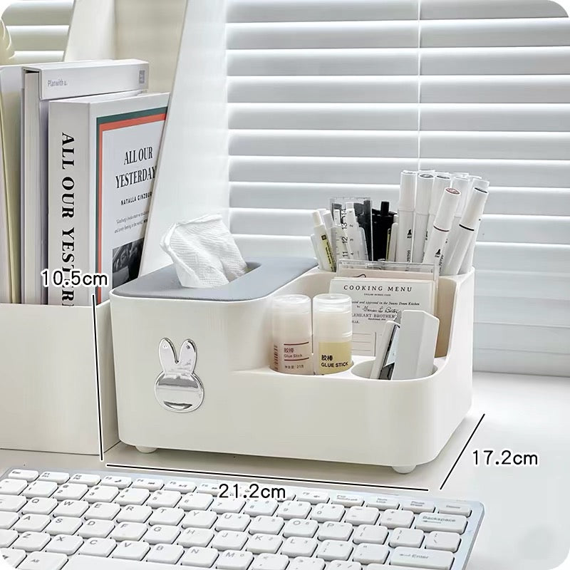 Bunny Motif 3-in-1 Desk Tidy