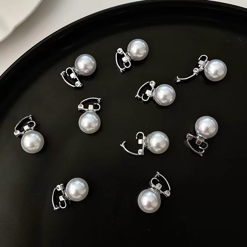 Mini Pearl Hair Clips