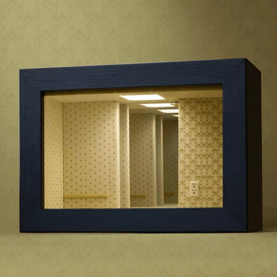 Backrooms Level 0 Mirror Shadow Box