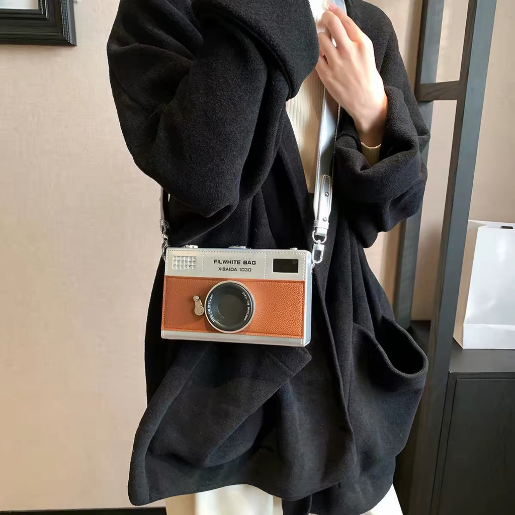 Retro Camera Crossbody Bag