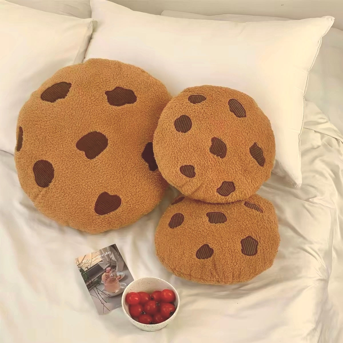 Cozy Cookie Plush Pillow Cushion