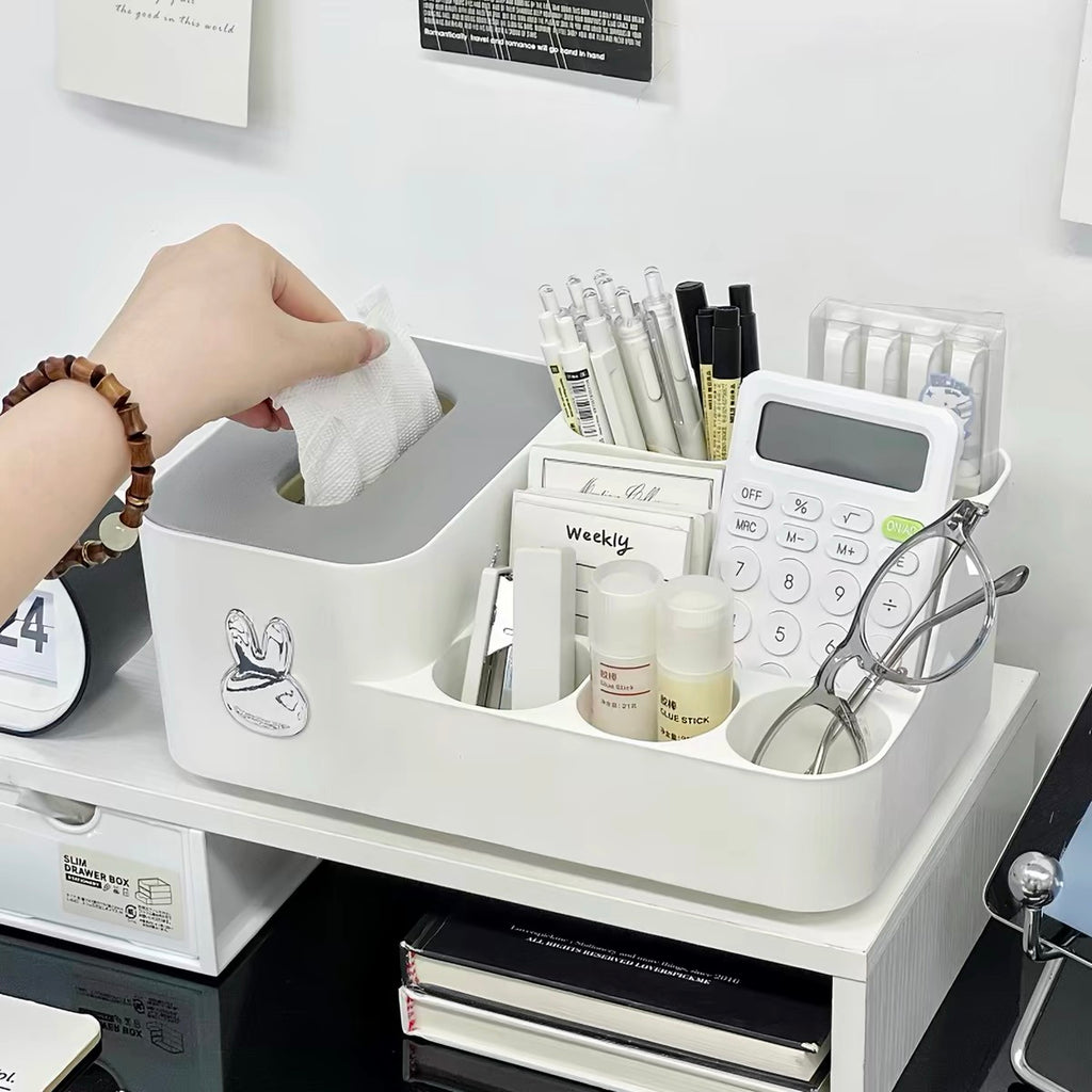 Bunny Motif 3-in-1 Desk Tidy