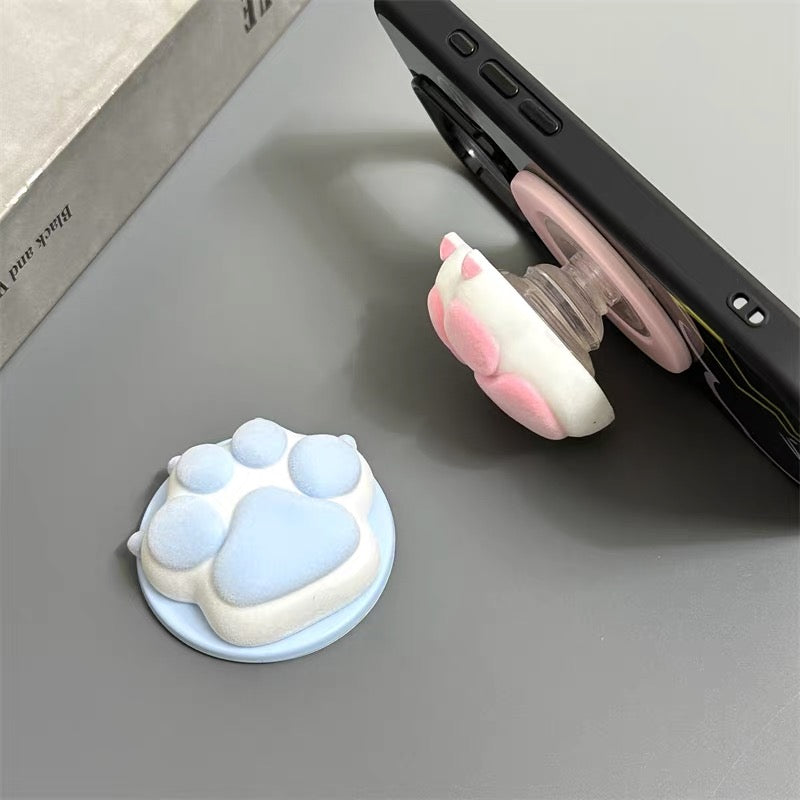 Pastel Cat Paw Magnetic Phone Grip