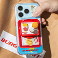 WAKCAS Fast Food Burger Tray Magnetic Phone Grip