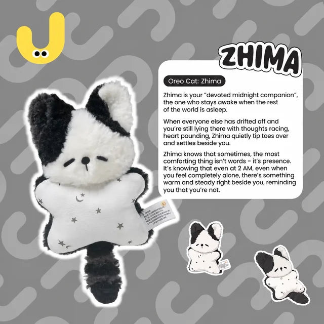 Jooki Palm Size Beanie Baby Plushie