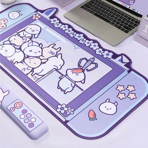 Bunny Console Desk Mat & Rest Set