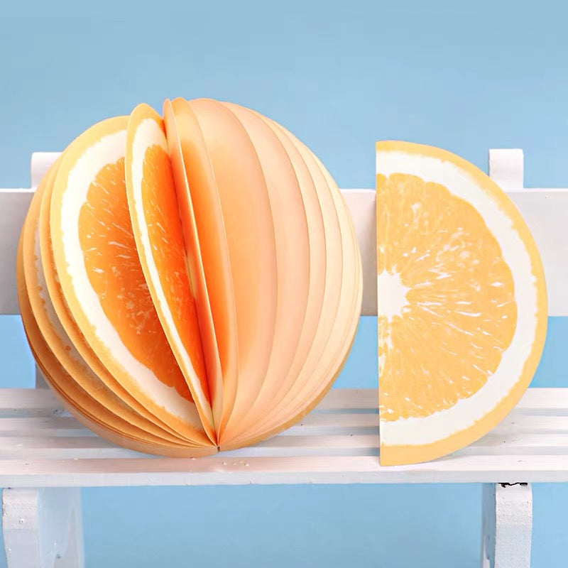 3D Fruit Sticky Notes