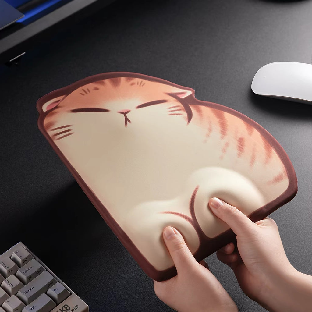Sleepy Cat Wrist Rest Set