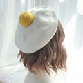 Sunny Side Egg Beret