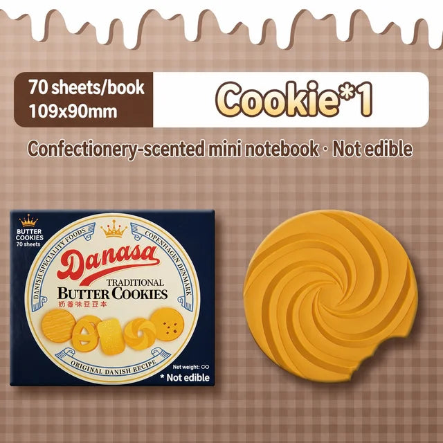 Scented Biscuit Notebooks