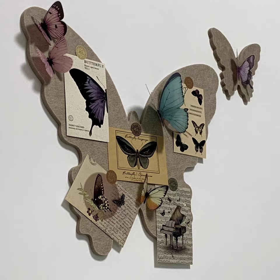 Butterfly Felt Wall Pin Board
