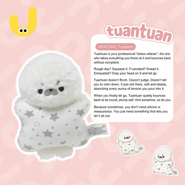 Jooki Palm Size Beanie Baby Plushie