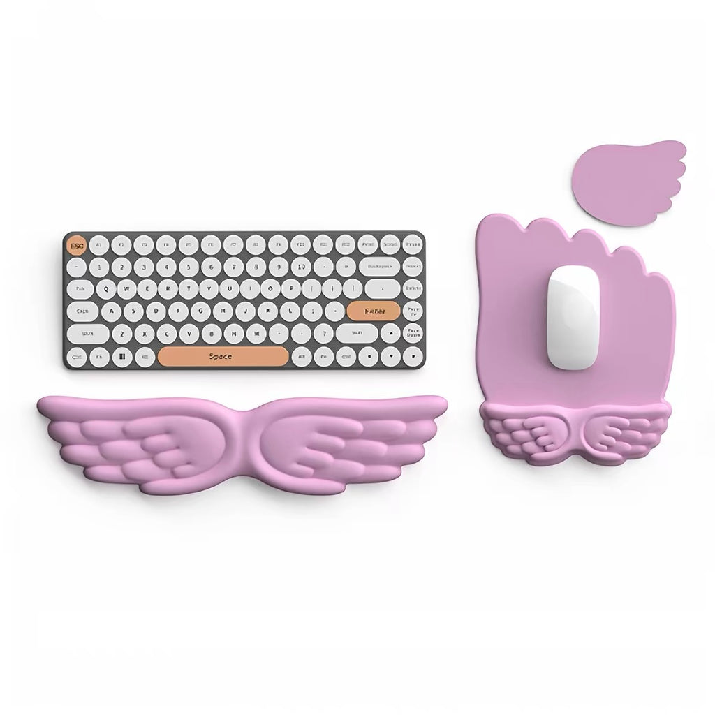 Angel Wings Wrist Rest & Mousepad