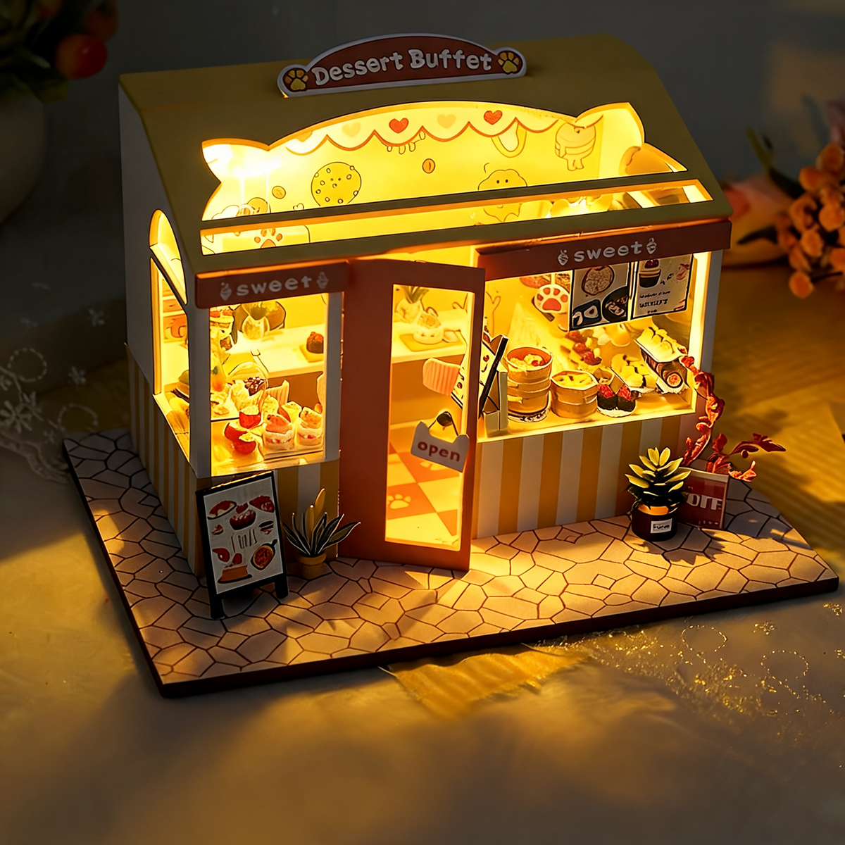 Mini Shop Storefront DIY Diorama Kit