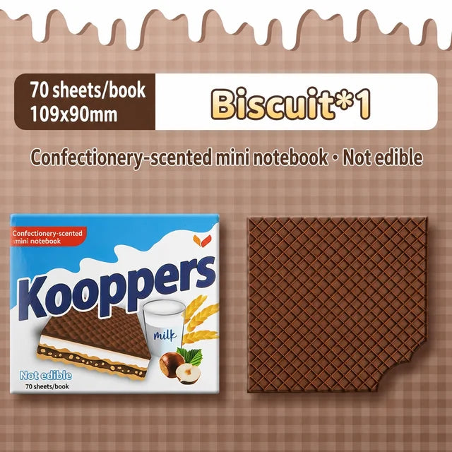 Scented Biscuit Notebooks