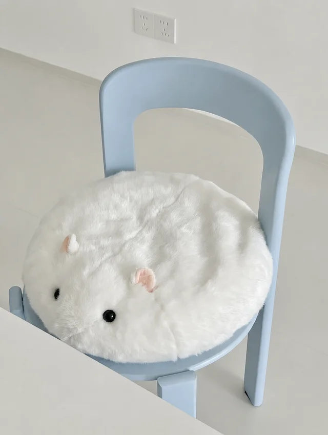 Hamster Plush Floor Cushion Throw Pillow