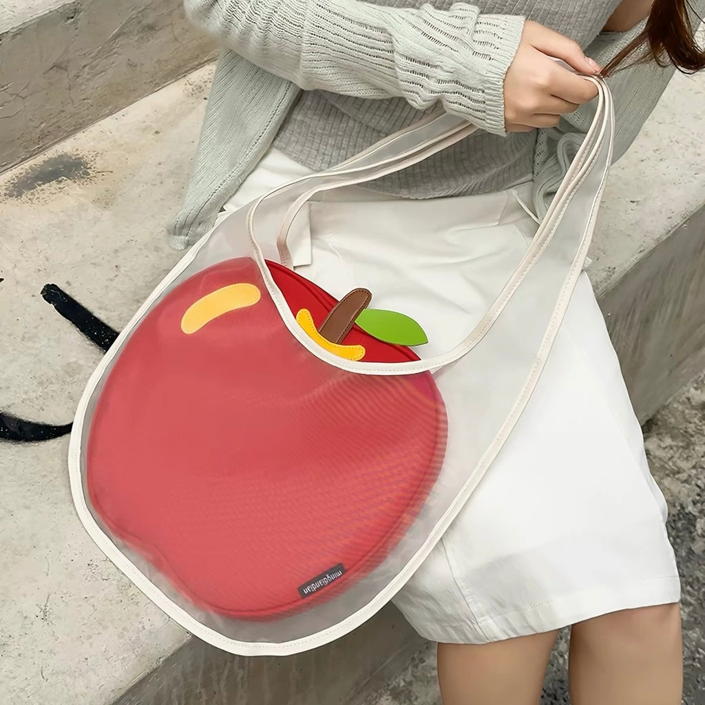 Apple Mesh Tote Bag