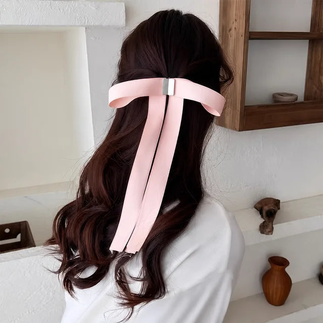 Magnetic Satin Bow Hair Clips
