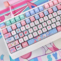 NAT Pastel Sylveon Theme Keycaps