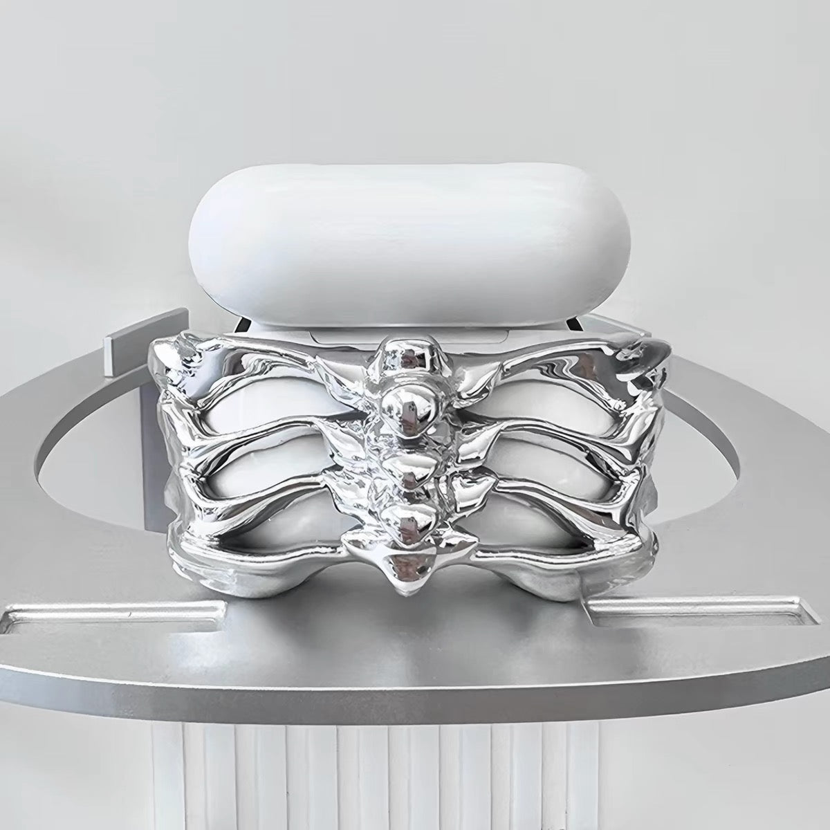 LAPUVAVA Sculpted Skeletal AirPods Case